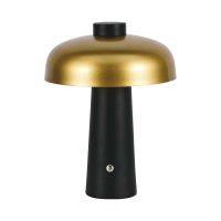 Lampka stołowa nocna V-TAC 3W LED 24cm ładowanie USB ściemnianie złota VT-1050 3000K-6000K 200lm | 3800170202252 LED EUROPE
