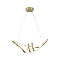 Oprawa zwieszana V-TAC 24W LED złoty szampański VT-7798 3000K 3240lm | 3800170202498 LED EUROPE