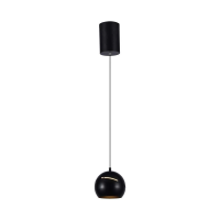 Oprawa zwieszana V-TAC LED 8,5W 150cm regulowana czarna VT-7797 3000K 850lm | 3800170202450 LED EUROPE