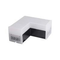 Łącznik L systemu linear light czarny V-TAC VT-4140 6500K 800lm 3 lata gwarancji | 3800170205208 LED EUROPE