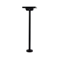 Słupek ogrodowy solarny V-TAC 2-funkcje IP65 53cm czarny VT-4102 3000K-6400K 220lm 3 lata gwarancji | 3800170206809 LED EUROPE