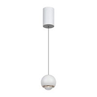 Oprawa zwieszana V-TAC LED 6W regulowana 200cm biała VT-7508 3000K 500lm | 3800170207301 LED EUROPE