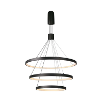 Oprawa zwieszana V-TAC 46W LED ściemnialna czarna VT-7924 3000K 4900lm | 3800170205536 LED EUROPE