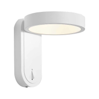Oprawa ścienna V-TAC 5W kinkiet biały IP65 VT-1180 3000K+4000K 600lm | 3800170208148 LED EUROPE