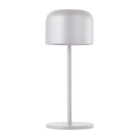 Lampka stołowa nocna V-TAC 1,5W LED 21cm ładowanie ściemnianie biała VT-1181 2700K-5700K 150lm | 3800170208162 LED EUROPE