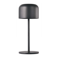 Lampka stołowa nocna V-TAC 1,5W LED 21cm ładowanie ściemnianie czarna VT-1181 2700K-5700K 150lm | 3800170208179 LED EUROPE