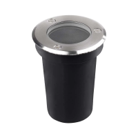 Oprawa gruntowa ogrodowa najazdowa okrągła stal szczotkowana GU10 IP67 V-TAC VT-1127 | 3800170207509 LED EUROPE