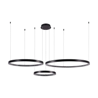Oprawa zwieszana V-TAC 57W LED czarna VT-7824 4000K 6840lm | 3800170204065 LED EUROPE