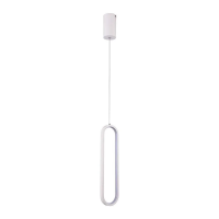 Oprawa zwieszana V-TAC 13W LED biała VT-7829 3000K 1500lm | 3800170204171 LED EUROPE