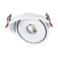Oprawa V-TAC LED uchylny downlight 30W LED COB CRI90+CCT biała VT-2532 3000K-4000K-6400K 2500lm | 3800170209626 LED EUROPE