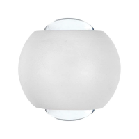 Oprawa ścienna góra dół V-TAC 2W LED IP54 biała VT-2502 3000K 200lm | 3800170209640 LED EUROPE