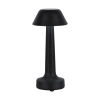 Lampka stołowa nocna V-TAC 2W LED 23cm ładowanie USB CCT ściemnianie czarna VT-7566 3000K-6000K 40lm | 3800170209114 LED EUROPE