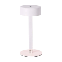 Lampka stołowa nocna V-TAC 3W LED 23cm ładowanie USB CCT ściemnianie biała VT-7567 3000K-6000K 210lm | 3800170209145 LED EUROPE