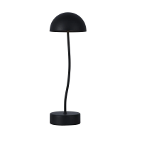 Lampka stołowa nocna V-TAC 3W LED 36cm ładowanie ściemnianie czarna VT-7574 3000K 100lm | 3800170210509 LED EUROPE