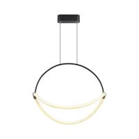 Oprawa zwieszana V-TAC 16W LED 50cm czarna VT-10125 4000K 2000lm | 3800170219717 LED EUROPE
