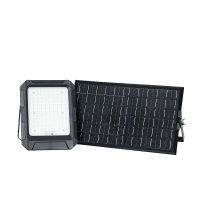 Naświetlacz LED solarny V-TAC 15W pilot auto timer IP65 czarny VT-102W 4000K 1800lm | 3800170219748 LED EUROPE
