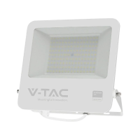 Naświetlacz LED V-TAC 100W 100Lm/W przewód 1mb SAMSUNG CHIP biały VT-44104 4000K 8700lm 5 lat gwaran | 3800170219779 LED EUROPE