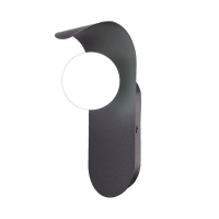 Oprawa ścienna kinkiet V-TAC G9 czarny VT-10113 | 3800170219274 LED EUROPE