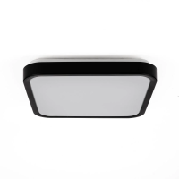Oprawa sufitowa plafoniera V-TAC 48W LED SAMSUNG CHIP kwadrat 42x42cm natynkowy IP44 czarny VT-8630B | 3800170223509 LED EUROPE