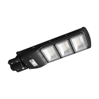 Naświetlacz oprawa uliczna LED solarna V-TAC 12W czarny VT-ST180W 6000K 1200lm | 2121652621837 LED EUROPE