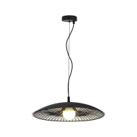 Oprawa zwieszana V-TAC G9 LED fi.600cm czarna VT-89019 | 3800170254060 LED EUROPE