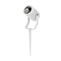 Oprawa gruntowa ogrodowa wbijana aluminium GU10 biała IP65 VT-44005 3 lata gwarancji | 3800170258396 LED EUROPE