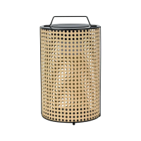 Przenośna lampa solarna V-TAC 1,2W LED IP65 12x35cm drewno VT-84043 2800K 150lm | 3800170259607 LED EUROPE