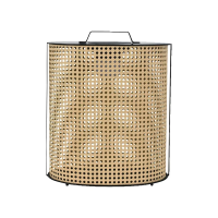 Przenośna lampa solarna V-TAC 1,2W LED IP65 39x33cm drewno VT-84044 2800K 150lm | 3800170259614 LED EUROPE
