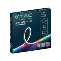 Neon flex V-TAC 5mb Sterownik USB Magic RGB DC 5V VT-562 RGB 3 lata gwarancji | 3800170251878 LED EUROPE