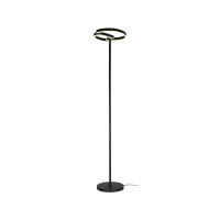 Lampa podłogowa V-TAC 25W kierownica fi30cm x 140cm czarna VT-84048 4000K 3250lm | 3800170259652 LED EUROPE