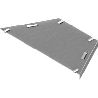 Pokrywa redukcji symetrycznej PRKSJ200/150, gr.blachy 1,0mm | 104720 Baks