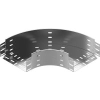 Kolanko 90st. KKPP400H100, gr.blachy 1,5mm | 111214 Baks