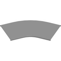 Pokrywa kolanka 45st. PKKZMC300, gr.blachy 2,0mm (STD) | 301230 Baks