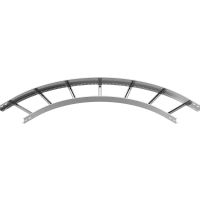 Łuk zewnętrzny drabinki 90st. LDZC400H60N, gr.blachy 2,0mm | 467140 Baks