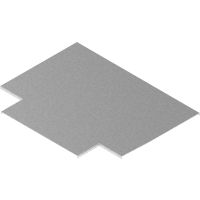 Pokrywa trójnika kanału PTKN125, gr.blachy 1,5mm | 500512 Baks