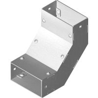 Łuk pionowy 90st. LPKMP50H50, gr.blachy 1,5mm | 812305 Baks