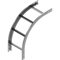 Łuk pionowy zewnętrzny drabiny LPDZC200 H50 N, gr. blachy 2,0mm | 459120 Baks