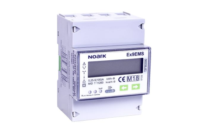 Licznik energii 3-fazowy, 4-modułowy, 100A, komunikacja ModBus, dwutaryfowy | 107297 Noark