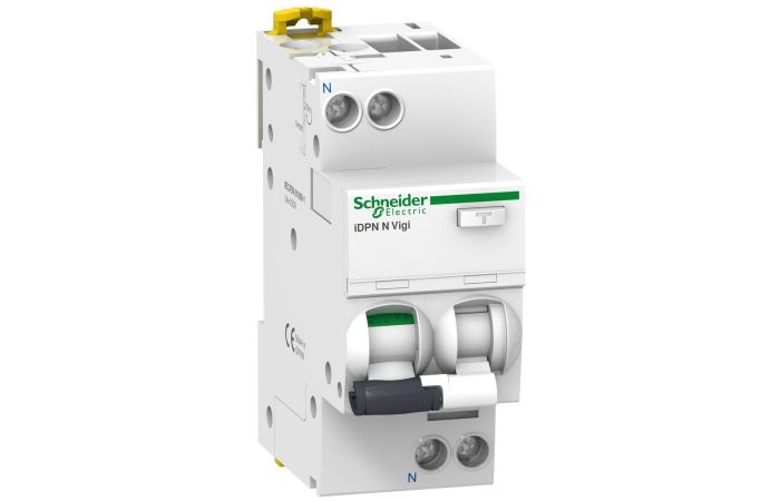Wyłącznik różnicowonadprądowy 2P B 6A 30mA typ AC, iDPNNVigi-B6-30-AC | A9D55606 Schneider Electric