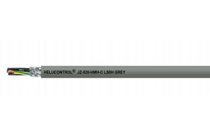 Kabel sterowniczy bezhalogenowy JZ-520 HMH-C 4G0,75 LS0H B2ca 300/500V szary BĘBEN | 11008771 Helukabel