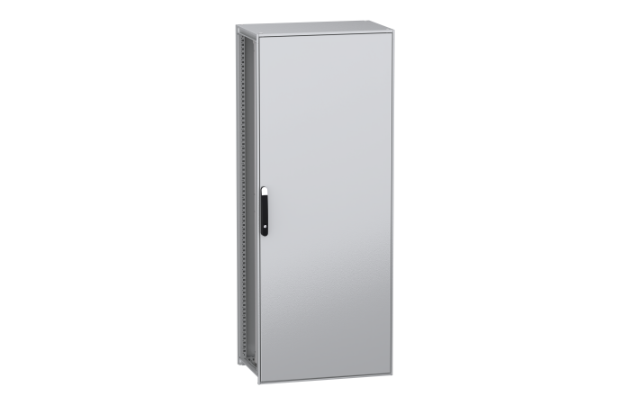 Obudowa modułowa stojąca, PanelSeT SFN, stal dekarbonizowana, płyta montażowa, 2000x800x500mm, IP55 | NSYSFN20850P Schneider Electric