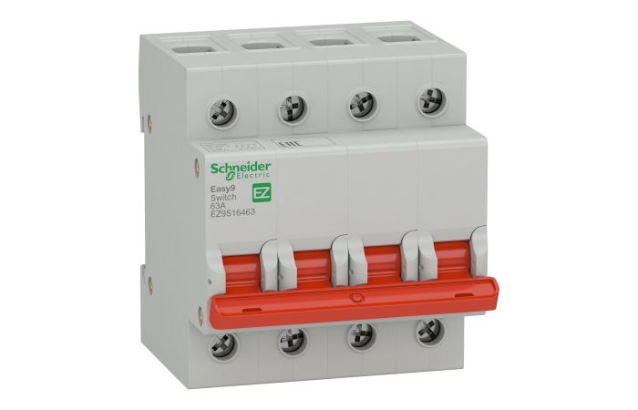 Rozłącznik izolacyjny 63A 4P, Easy9 Pro, EZ9S-63-4 | EZ9S16463 Schneider Electric
