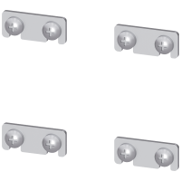 ALPHA DIN blacha łącząca do belek (1 zestaw =4 szt.) | 8GK9910-0KK32 Siemens