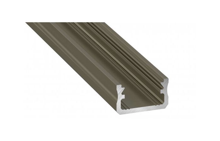 Profil LUMINES Typ A inox anodowany 1 m | 10-0013-10 LED Labs