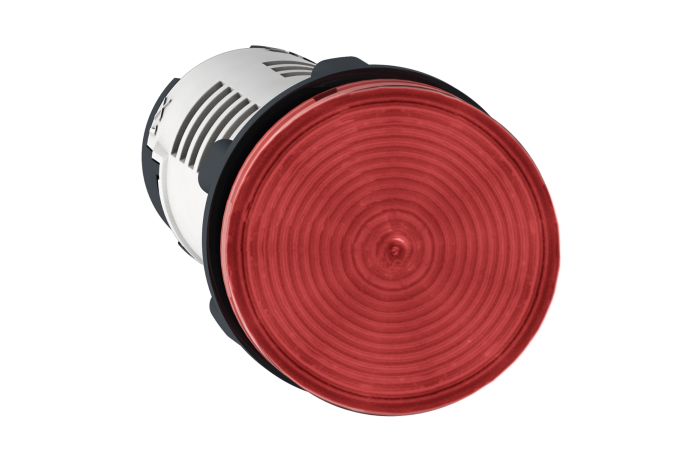 Wskaźnik świetlny Fi-22mm czerwony zintegrowany LED 24V zacisk śrubowy, Harmony XB7 | XB7EV04BP Schneider Electric