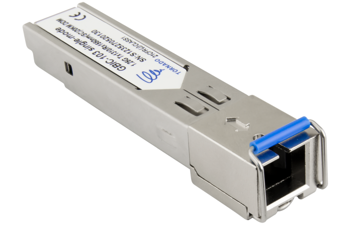 Moduł SFP GBIC-103, single-mode, 1,25G, Tx:1310 / Rx:1550, SC, 20KM, DDM (TORNADO) | GBIC-103 Pulsar