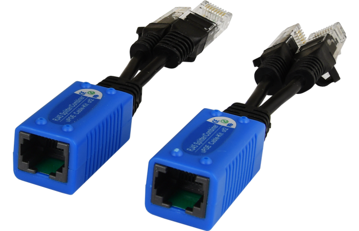 Splitter P-POE2 2xRJ45 (wtyk) - 1xRJ45 (gniazdo) | P-POE2 Pulsar