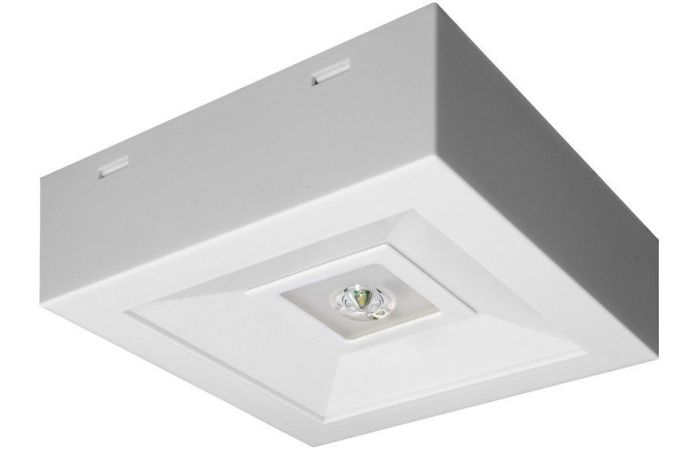 Oprawa awaryjna LOVATO N ECO LED 3W (optyka otwarta) 1h jednozadaniowa, biała | LVNO/3W/E/1/SE/X/WH Awex