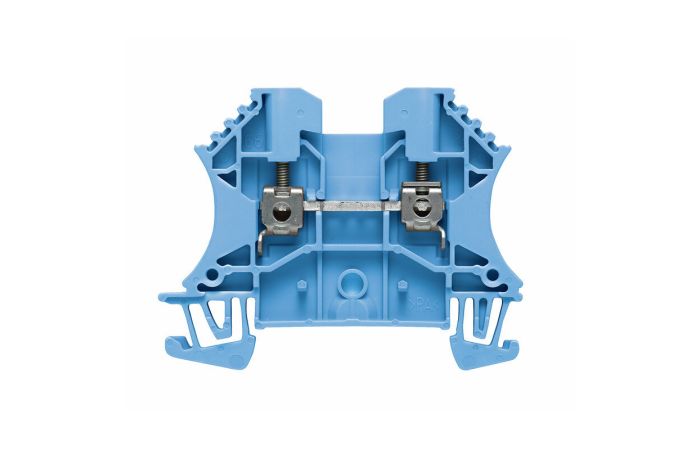 Złączka szynowa przelotowa, WDU 2.5 BL, śrubowa, niebieska | 1020080000 Weidmuller