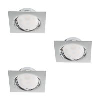 Lampa LED TRIBIS-L-C PAR16 GU10 kwadratowy chrom | 23850 Kanlux